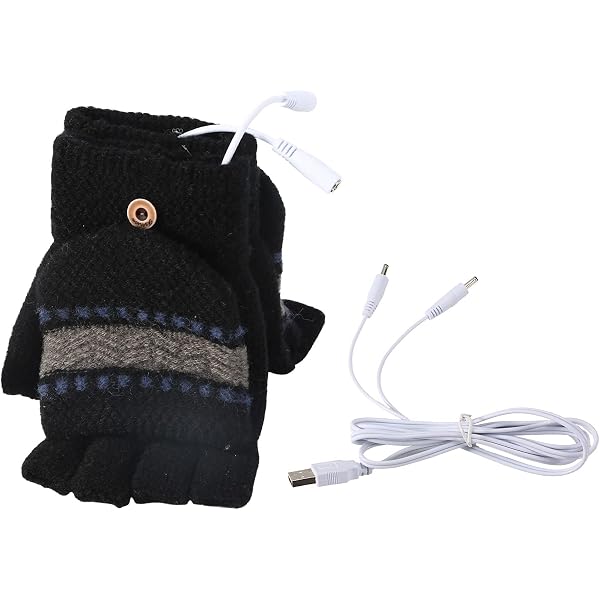 Yinuoday Unisex Women's u0026 Men's USB Heated Gloves Mitten Winter Hands Warm  Laptop Gloves Full u0026 Half Heated Fingerless Gloves Heating Knitting Hands  Warmer Washable Design : Amazon.co.uk: Sports u0026 Outdoors