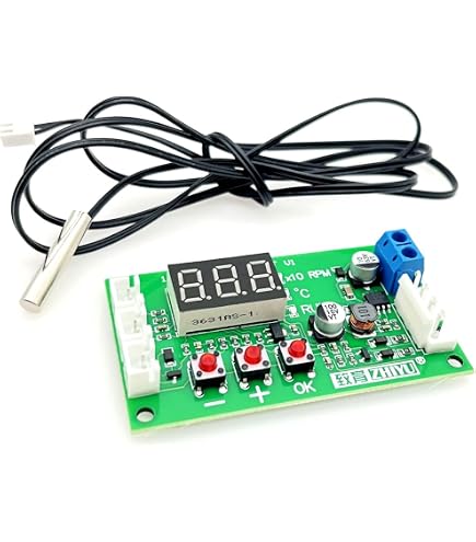 Module De Contrôle De Température - Plage -50°C à +120°C - Alimentation 12V Ou 24V - Pour Régulation Chauffage/refroidissement