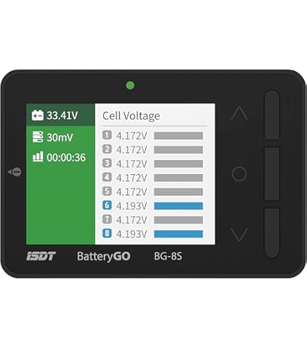 HiLetgo LiPo LiFe Li-Ion NiMH Nicd Cell Meter Digital Battery Capacity Meter Power Test CellMeter-7 Digital Battery Capacity Checker LiPo LiFe Li-ion NiMH Nicd - View #5