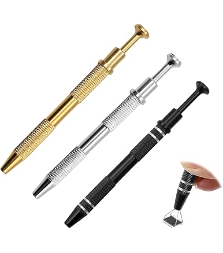 Pinces Composants électroniques Lot De 2 Pinces à 4 Mâchoires - Pour Composants électroniques, Bijoux, Petites Pièces | , Longueur 11.7 Cm Pince En Alliage Aluminium