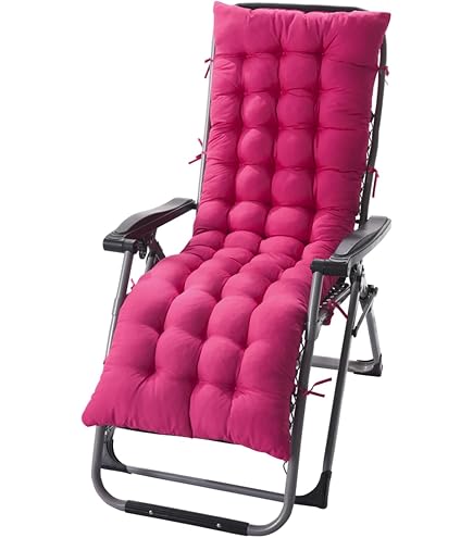 Coussin Chaise Longue Épais Tran·Sat Soleil Jardin 155x48x8 Cm - Confort Pliable Outdoor & Intérieur