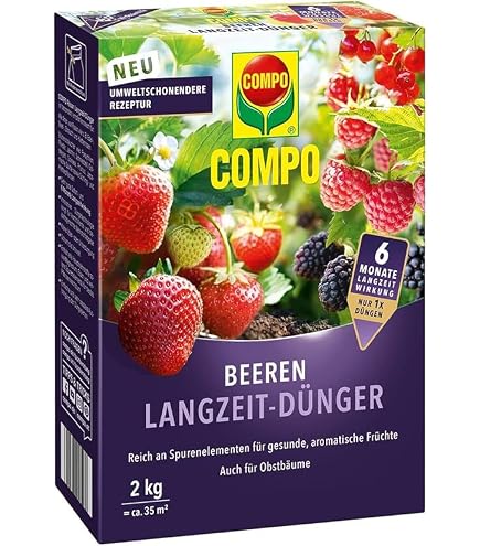 Dnger fr Erdbeeren Obstdnger NPK Mineraldnger 2kg : Amazon.de: Garten