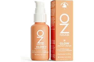 OZNATURALS OZ Naturals Serum Vitamine C Avec Acide Hyaluronique Meilleur Serum Anti-Age, 98% Naturel, 1 Once Liquide