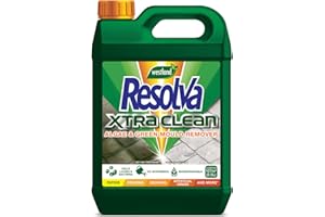 Resolva Xtra Clean Concentrated Green & Algae Remover (for Patios, Fencing, Decking, Walls and Astro Turf ) , 2.5 L