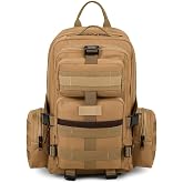 42 Lt Outdoor Kamp &Ccedil;antası,Molle Sistemli, Suya Dayanıklı, &Ccedil;ok G&ouml;zl&uuml;, Outdoor, Kamp, Avcılık, G&uuml;nl&uuml;k Kullanım, Erkek, Kadın
