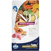 N&amp;D Tropical Selection Kuzu Etli Kısırlaştırılmış Kedi Maması, 1,5 kg ND-K15N