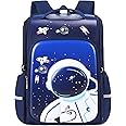 KAPIDA New Model Astronaut Design School Bag 3D Hard Shell Bag Cute Stylish Backpack Blue, Children's Gifts Girls and boys Kids Ideal(Blue)