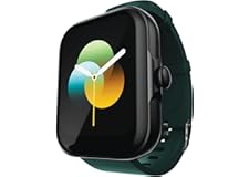 SENS NUTON 1 with 1.7 IPS Display, Orbiter, 5ATM & 150+ Watch Faces & Free Additional Strap (Hunter Green)