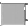 LIMOS Retractable Baby Gate for Stairs Doorways, Mesh Safety Gate for Babies and Pets,Easy to Roll and Latch Toddlers Gate Indoor/Outdoor (Gray 300cm x 86cm)