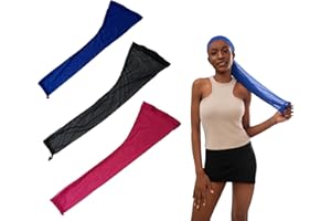 AMORITE Hair Weave Sleeve for Locs Stretch Mesh Hairweave Sleeve for Braids, Dreadlocks, Twists, Breathable & Lightweight Loc Sock