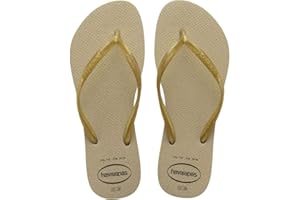 Havaianas - Slim Organic, Tongs Élégantes, Durables et Polyvalentes, avec Semelle Antidérapante, Femme