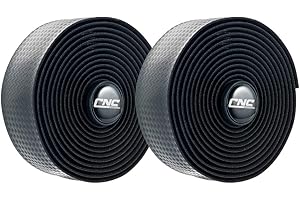 Chooee Nastro Manubrio Bici Corsa, 2 pezzi Nastro Manubrio Bici da Strada Nero