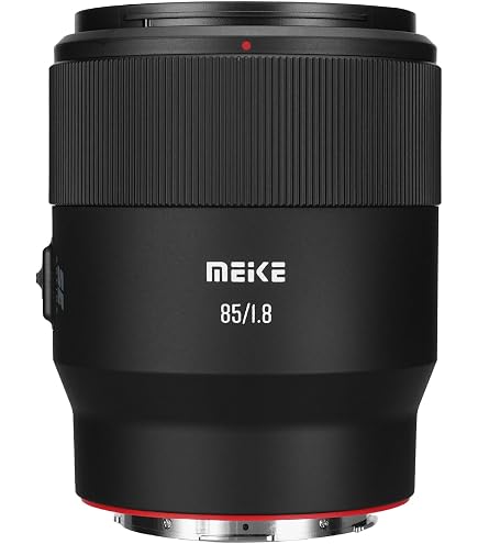 Meike Téléobjectif AF plein cadre 85 mm F1.8 STM avec moteur pas à