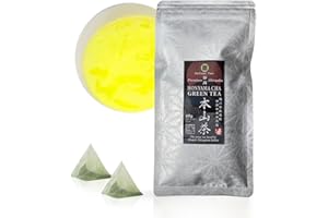 ‎DAISAN TEA Daisan Tea, Honyama Zielona Herbata, japońska sencha premium | Świeżo zbierana herbata z Shizuoki, Japonia – nowość w Europie (60g, 12x5g)