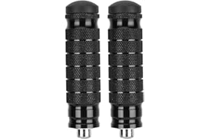 ‎ARAMOX Motorrad-Fußstützen, 2 Stück CNC-Motorrad-Fußstützen hinten Universal M8 Rutschfeste Fußstützen-Pedale