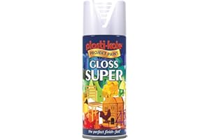 PLASTIKOTE Plasti-kote RAL9010 400ml Super Gloss - White