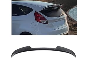 IDENUONA Rear Trunk Spoiler Lip Wing For Ford Fiesta ST-Line MK6 MK6.5 2008-2017 Glossy Black