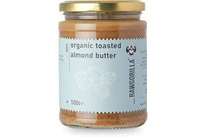 RAW GORILLA RAWGORILLA Organic Toasted Almond Butter 500g