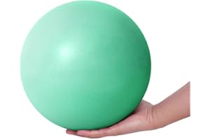 Fresion 25cm Soft Pilates Ball - 9 Inch Exercise Ball, Mini Barre Ball, Gym Ball - Perfect for Yoga, Pilates, Core Training, Physical Therapy