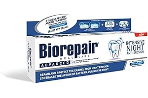 Biorepair Oral Care Zahnpasta zum Repariert und schützt, Intensive Nachtreparatur, 75 ml