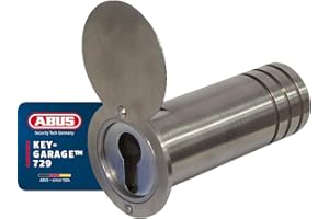 ABUS 27466 729 ścienny sejf na klucze, srebrny