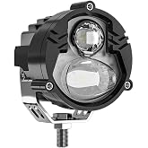 HEYCE LED Motorcycle Headlight | Bright LED Motorcycle Lights | Spot Driving Fog Lamps with 4 Lighting Modes, Energy Saving, Ar