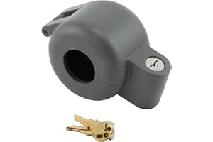 Prime-Line Products S 4180 Door Knob Lock-Out Device, Diecast Construction, Gray Painted Color, Keyed Alike by Prime-Line Products