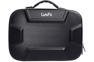 LICHIFIT PU EVA Travel Carry Bag Protect Storage Case for DJI RYZE Tello & for GameSir T1d Remote Control