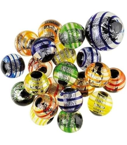 2 Calots Croco Billes En Verre 25 Mm - MesBilles MaRécréation, Idéal Pour Jeux De Récréation Et Occupation Enfants
