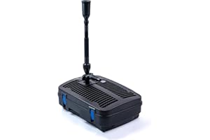 BluGarda BluFilter 2011-11W UV-c - Filtre UV et Pompe, Filtre de Bassin, Purificateur, avec Filtre, Pompe a Filtre, Submersible, Ensemble Complet, Ensemble de Fontaine - 2 000 litres/Heure