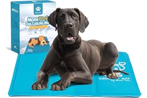 PAWTASY Dog Cooling Mat - Durable Pet Cool Bed Mat, Non-Toxic Gel Self Cooling Pad Scratch Resistant, Dog Ice Blanket Great for Keeping Pet Cool in Summer- Extra Large 100 x 60cm XL
