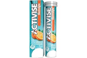 Activise Electrolyte Effervescent Tab Orange 20's