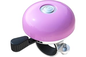 Greallthy Timbre Bicicleta Campana de Bicicleta Retro y Robusta, con Sonido Claro y prolongado, antióxido e Impermeable, Adecuada para manijas de 22,2 a 28,6 mm.