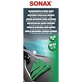 SONAX Microfiber Cloth for Windows and Interiors (1 Unit) 15 x 15 in | Microfibre cloth with honeycomb structure. Streak-free