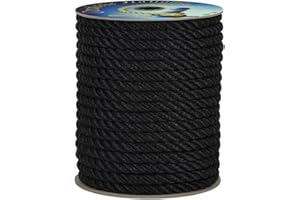 Corderie Italiane 6004196 Hawser-00 10 Mm X 30 M Noir