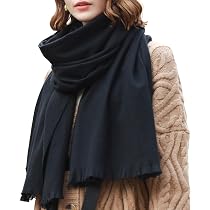 Écharpe Pashmina Femme - Taille 90x180 Cm - Enveloppe, Foulard, étole - Multi-occasions (cadeau Idéal)