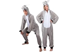 Boland Costume da asino in peluche per adulti