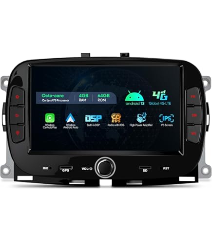 XTRONS 6.2" Android 13 Car Stereo For Fiat Punto & Linea