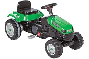 Cangaroo Pilsan Traktor zum Treten für Kinder, grün 07314