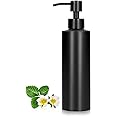 Stainless Steel Soap Dispenser, 304 Stainless Steel Black Shower Soap Dispenser Slim Kitchen Soap dispenser for Bathroom Home Hotel