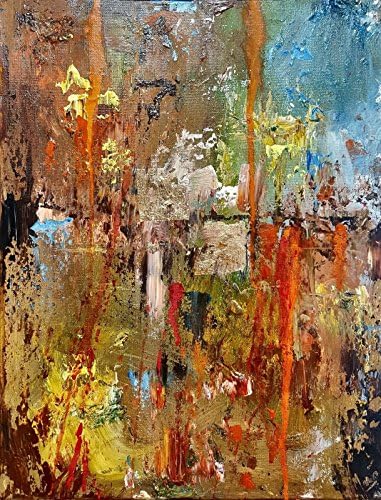 ORIGINAL NEW MENDOZA ABSTRACT MODERN CONTEMPORARY CANVAS ART PAINTING