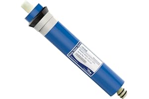 HiKiNS - Membrana Universal de ósmosis inversa 50/75/100/125/150GPD para Sistema de filtración de Agua en casa de 5 etapas 2012-150G