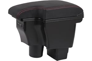 OYHCM Para Mazda CX-3 Apoyabrazos 2014-2019 Mazda coche Consola Reposabrazos Central Tapizado Caja de Almacenamiento