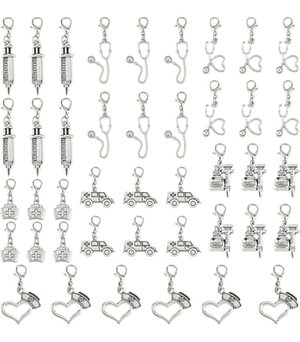 Photect 6 Set Grazie Regalo 6 Portachiavi Ispiratori con Quadrifoglio 6 Etichette 6 Sacchetti di Organza per il Regalo di Addio della Stagione di Laurea dello Studente Collega Insegnante