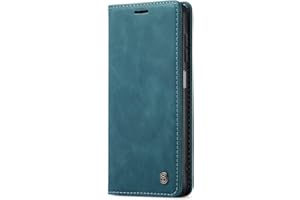 Monweicz Mobile Phone Case for Samsung Galaxy A14 Case Premium Leather Folding Flip Case Magnetic Card Slot Stand Function Flip Case Protective Cover for Samsung Galaxy A14 - Teal Green