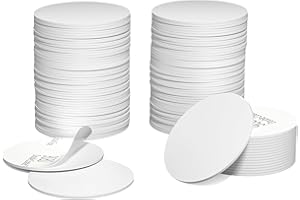 Meunhy Ntag 215 Nfc Tags, 60 Pcs Nfc Stickers with Adhesive Back and Waterproof, Compatible with most Ntag enabled devices for Easy Fixing and Storage Box (White)