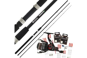DNA Leisure 10ft 3pc Match Fishing Complete Rod and Reel Setup 8lb Line Tackle Floats and hooks