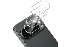 Funrae 4 Stück Kameraschutz Schutzfolie für Google Pixel 10 Pro XL für Panzerglas Kamera, Ultra-Klar 9H Härte Kratzerfest Kamera Schutz Glas, Kompatibel mit Handyhülle Linse Folie