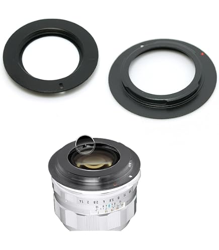 Adattatore per Obiettivi M42 a Fotocamere M43 Adattatore per Obiettivi M42 a Fotocamere M43