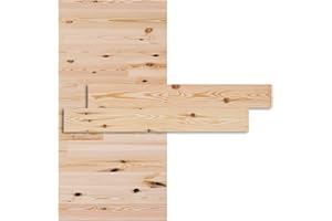 iWerk® – Wandpaneele in natürlicher Holzoptik | Selbstklebende Holzpaneele aus nachhaltigem Echtholz für Wand & Decke | Natürliche Wandverkleidung für ein angenehmes Raumklima | Wandpaneel „Nature”